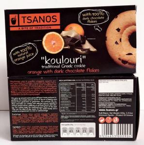 cookies with fresh Orange 